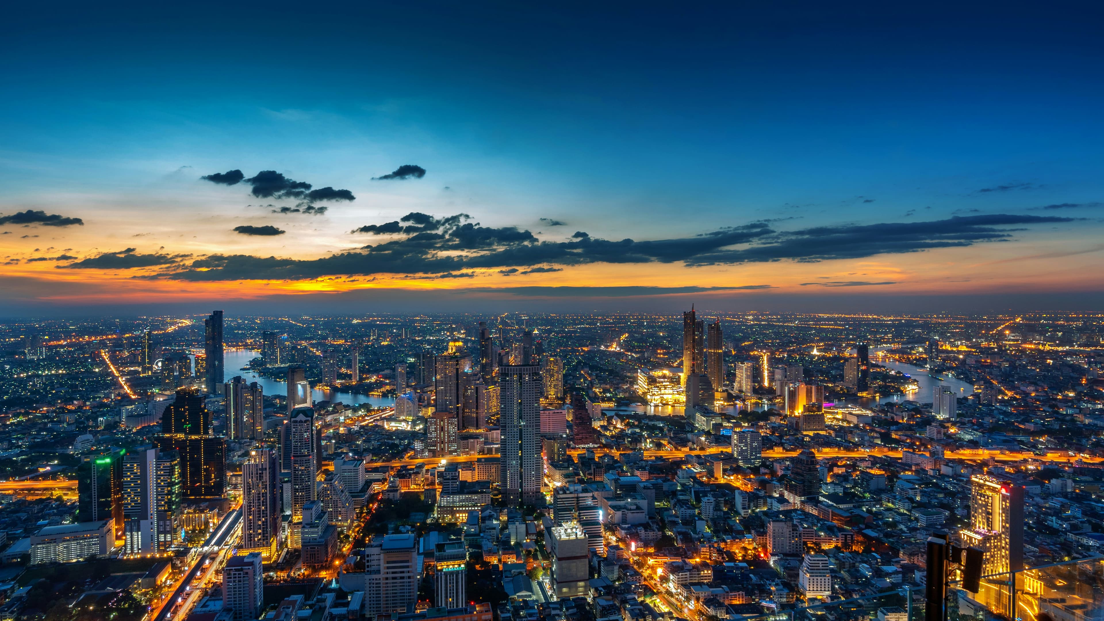 Bangkok skyline